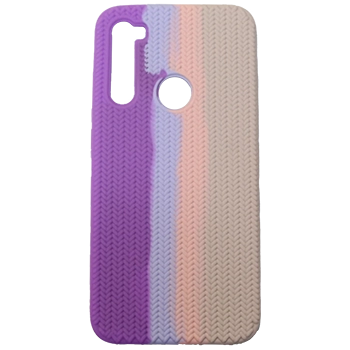 کاور مدل بافت رنگین کمان مناسب برای گوشی موبایل شیائومی Note 8